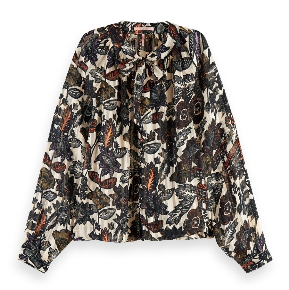 Scotch & Soda Multicolor Floral Blouse